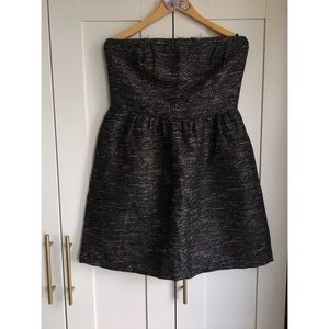 GAP Strapless Fit Flare Dress